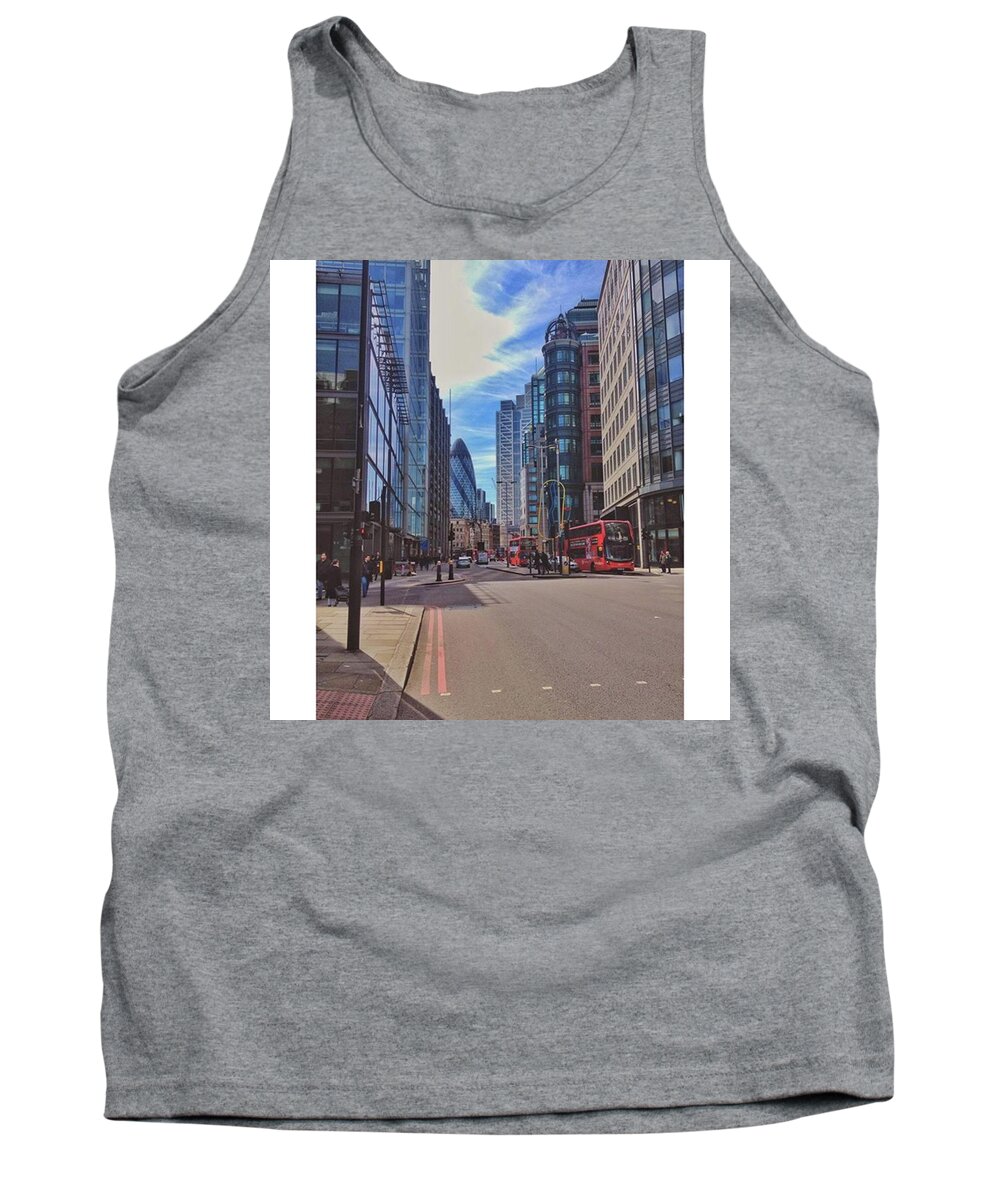 Wanderlust Tank Top featuring the photograph •bishopsgate by Tai Lacroix