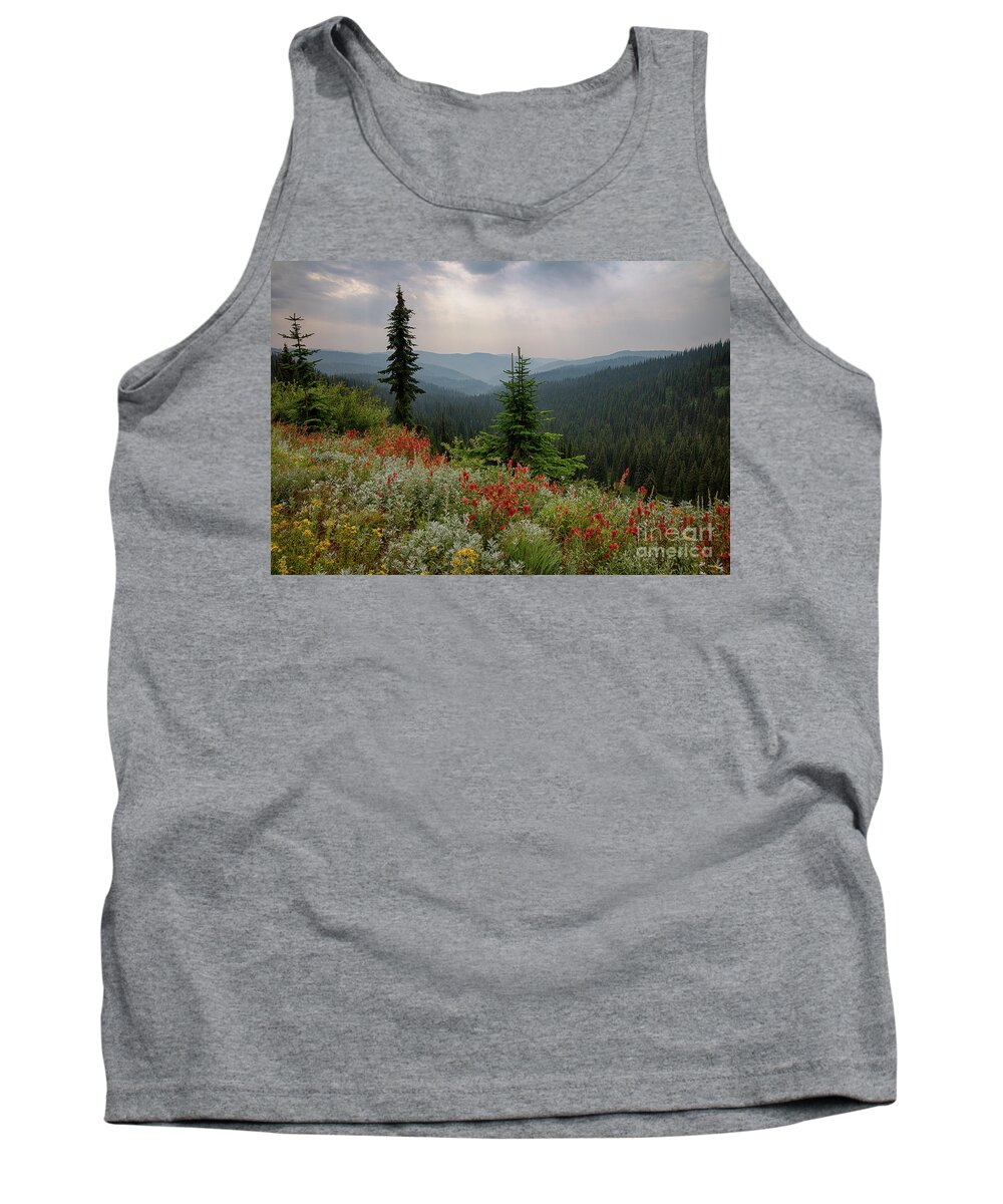 August Tank Top featuring the photograph Bitterroot Summer by Idaho Scenic Images Linda Lantzy
