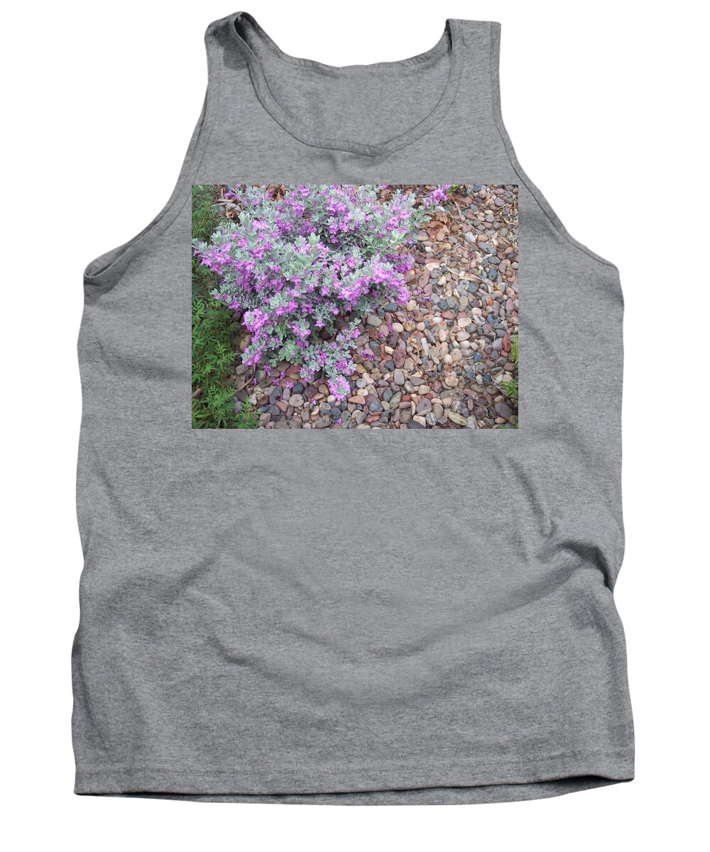 Flowers Tank Top featuring the painting Blooms by Mordecai Colodner