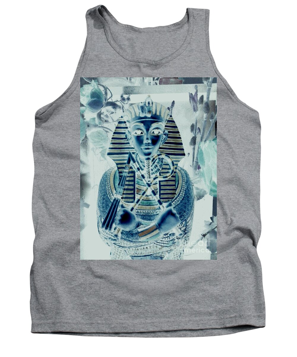 Egypt Tank Top featuring the photograph Blue by Michelle S White