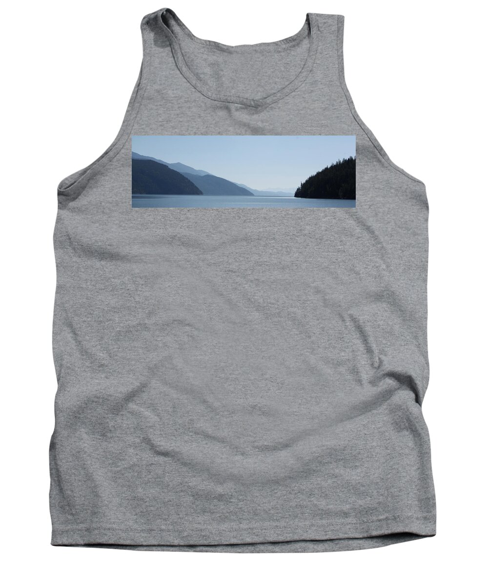 Blue Summer Tank Top featuring the photograph Blue Summer by Cathie Douglas