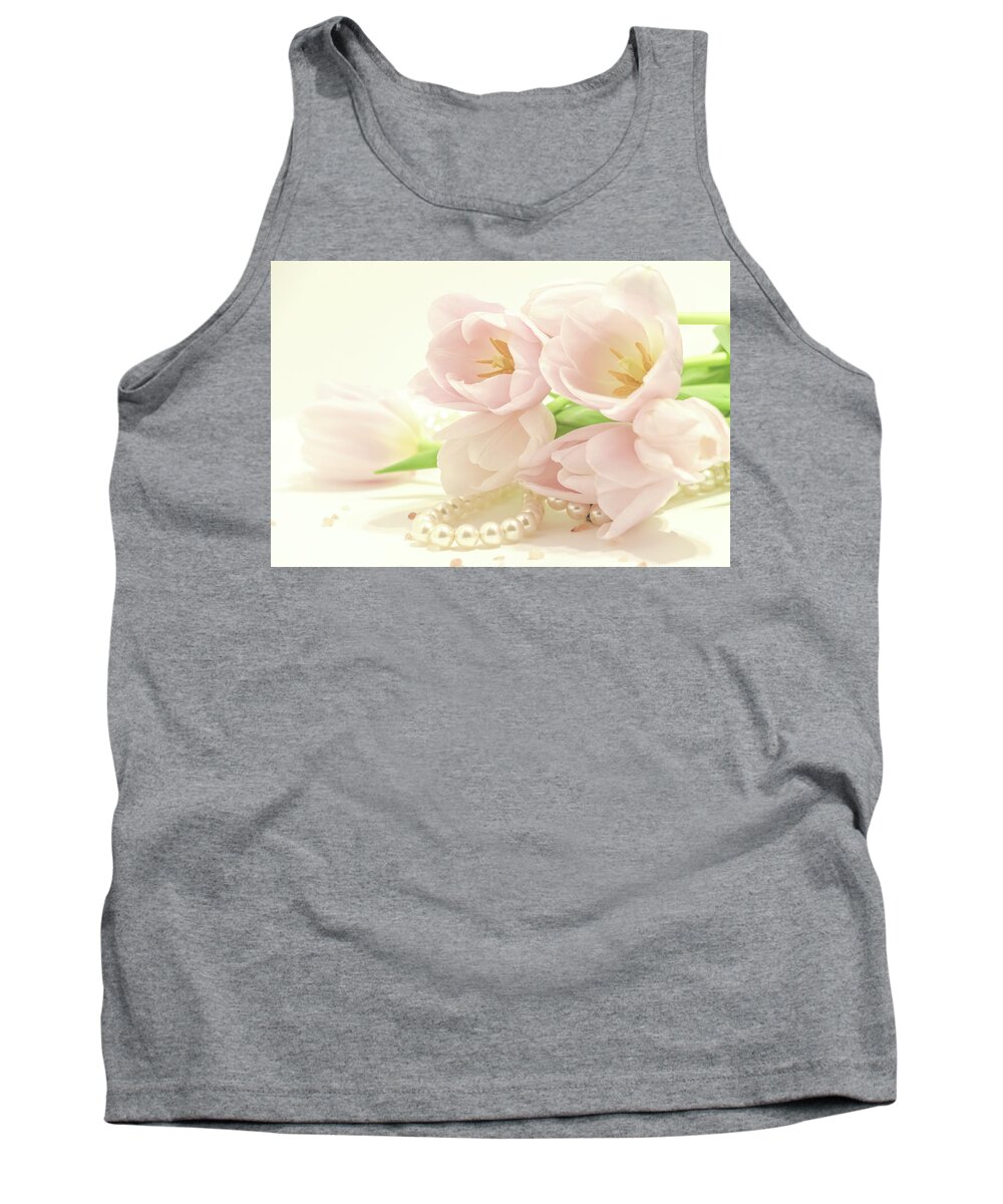 Pink Tank Top featuring the photograph Blush by Holly Ross