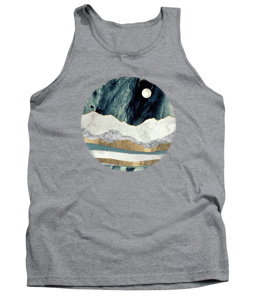 Bold Tank Top featuring the digital art Bold Sky by Spacefrog Designs