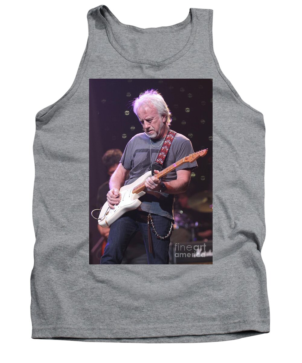 Jonny Lang Tank Top featuring the photograph Brad Whitford by Concert Photos