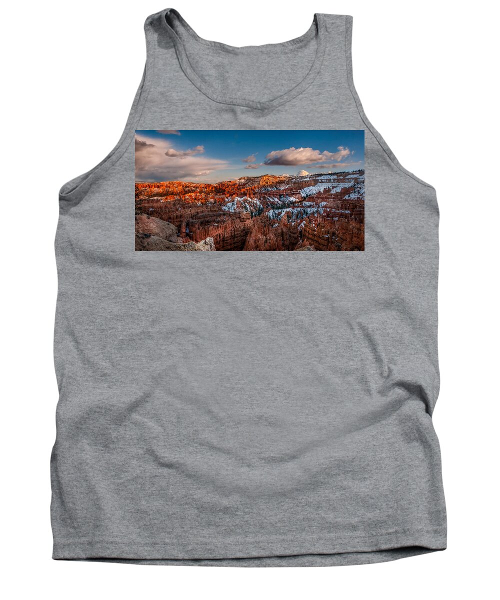 Bryce Canyon Tank Top featuring the photograph Bryce Sunset by Dave Koch