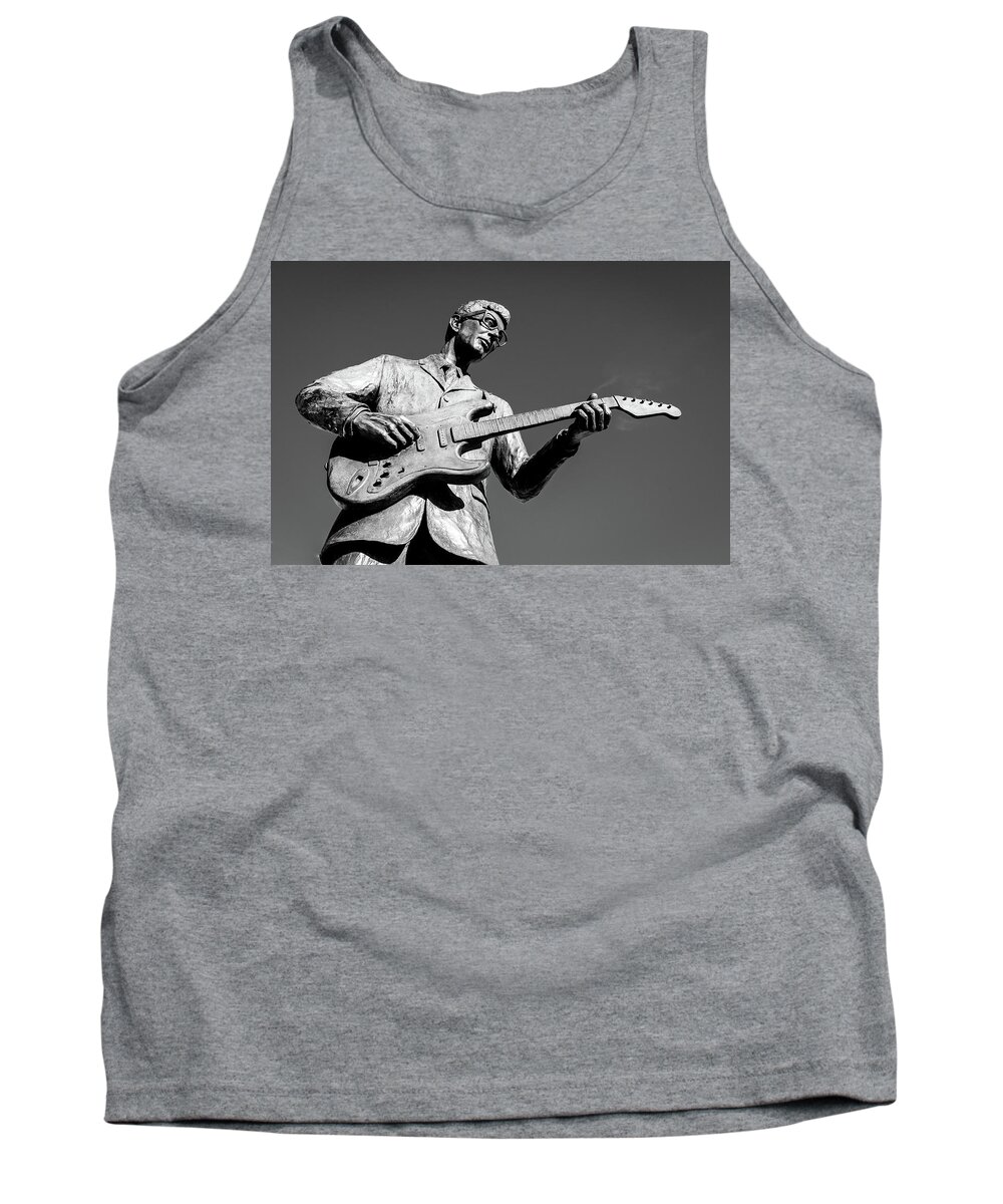 Buddy Holly Tank Top featuring the photograph Buddy Holly 4 by Adam Reinhart
