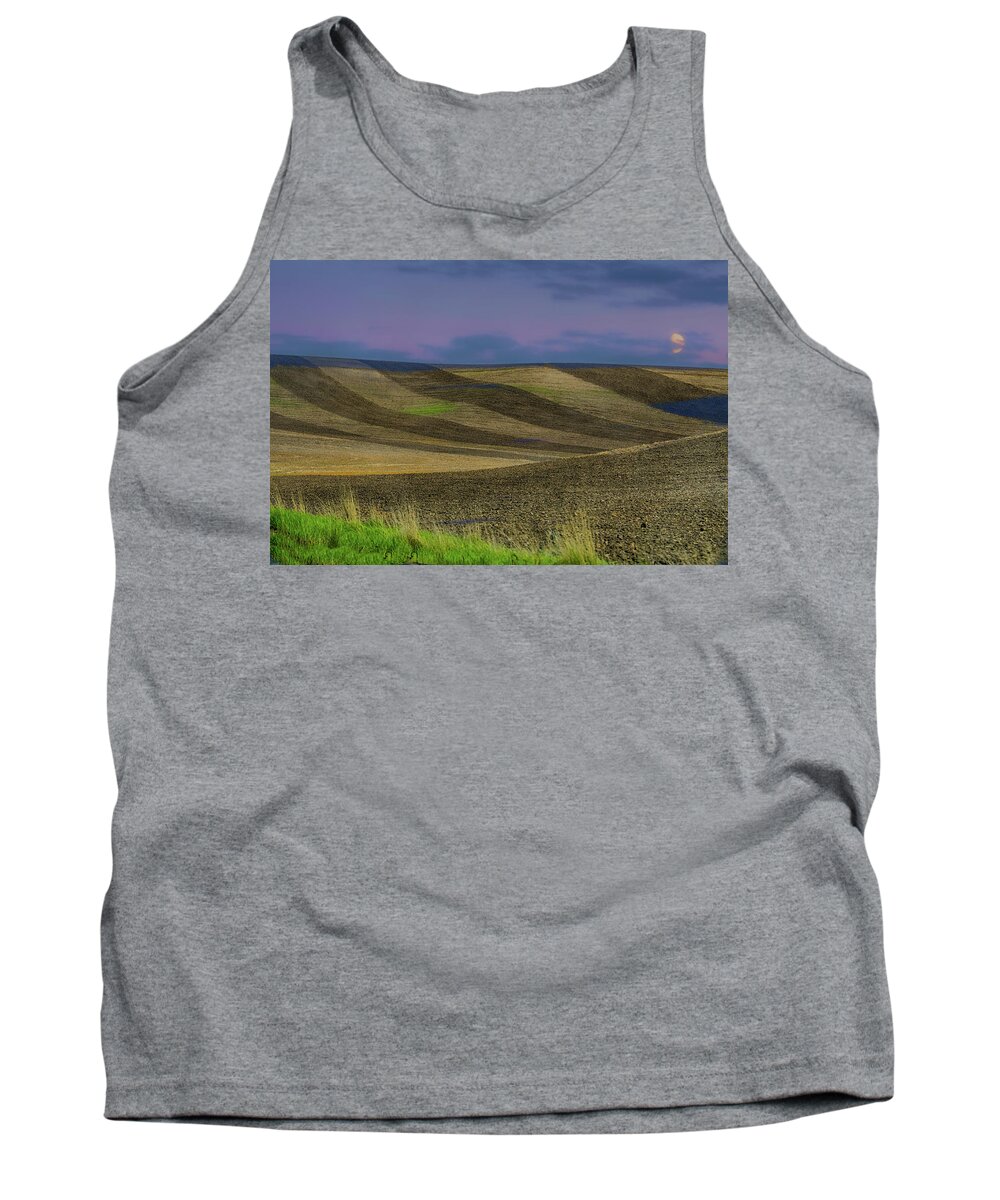 Palouse Tank Top featuring the photograph By a different light by Patricia Dennis