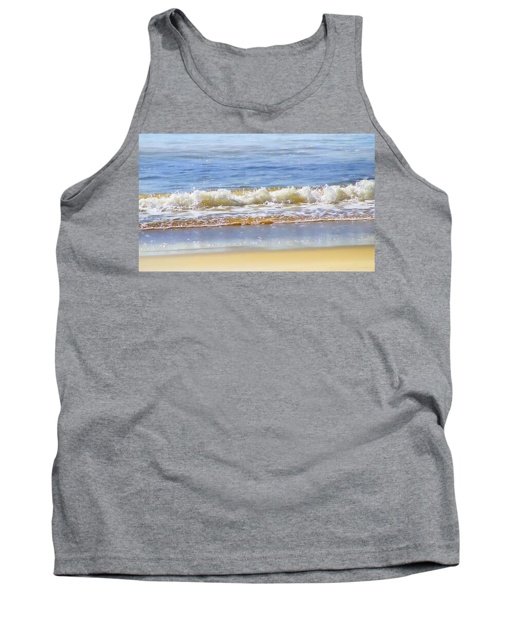 Seascapes Tank Top featuring the photograph By the Coral Sea by Holly Kempe