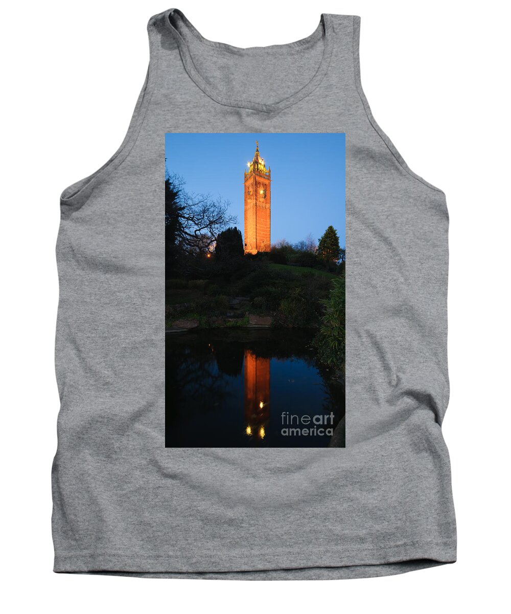 Cabot Tower Tank Top featuring the photograph Cabot Tower, Bristol by Colin Rayner