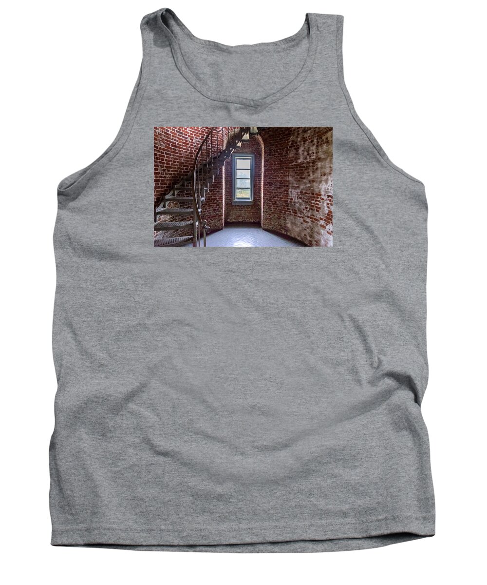 Lighthouse Tank Top featuring the photograph Cape Blanco Lighthouse by Mike Ronnebeck