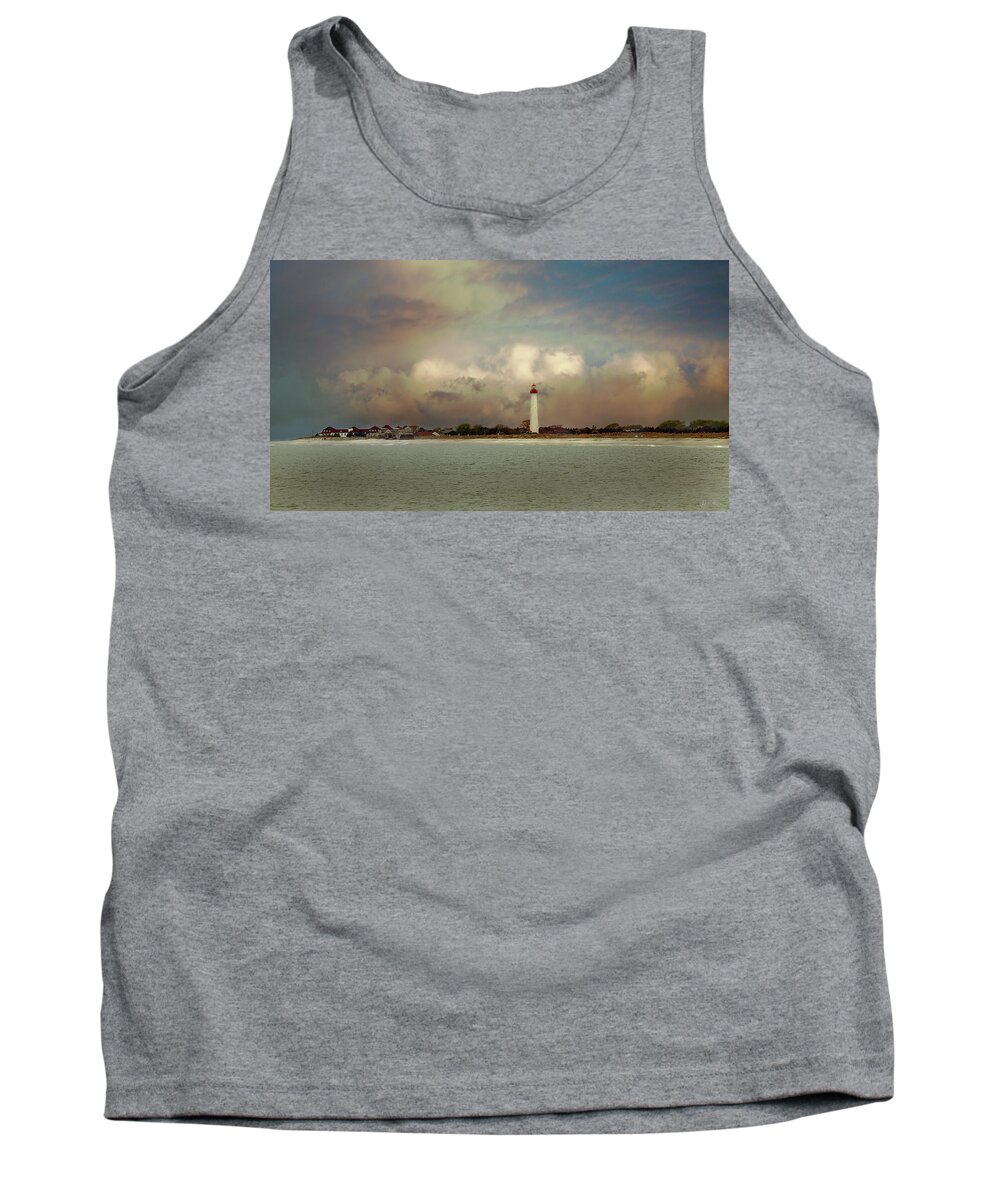 Cape May Tank Top featuring the photograph Cape May Lighthouse II by John Rivera