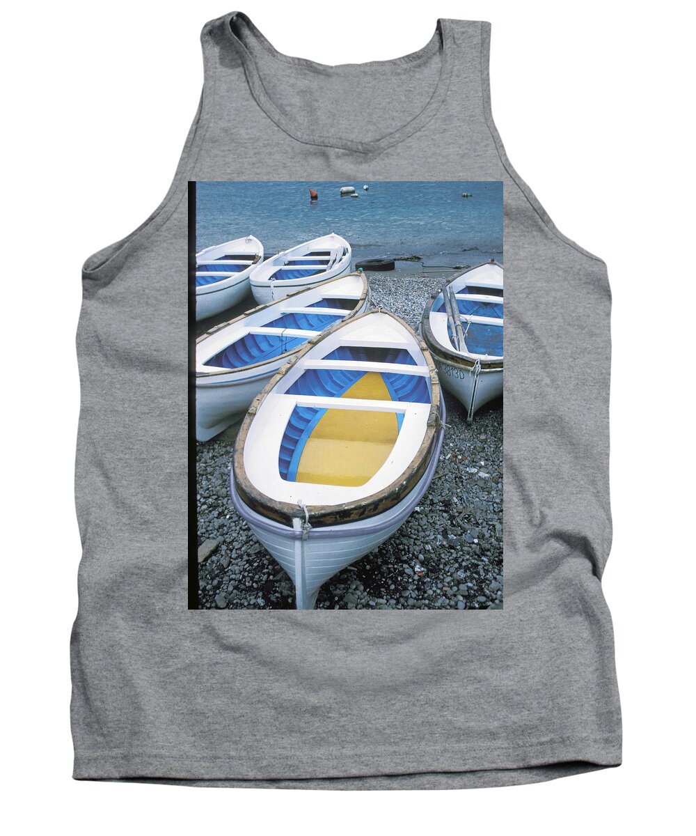 Capri Tank Top featuring the photograph Capri Boats by Dr Janine Williams
