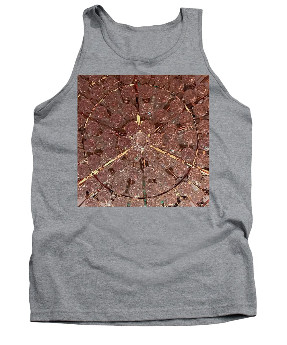 Chandelier Tank Top featuring the photograph Castle Rose 03 by Annette Hadley