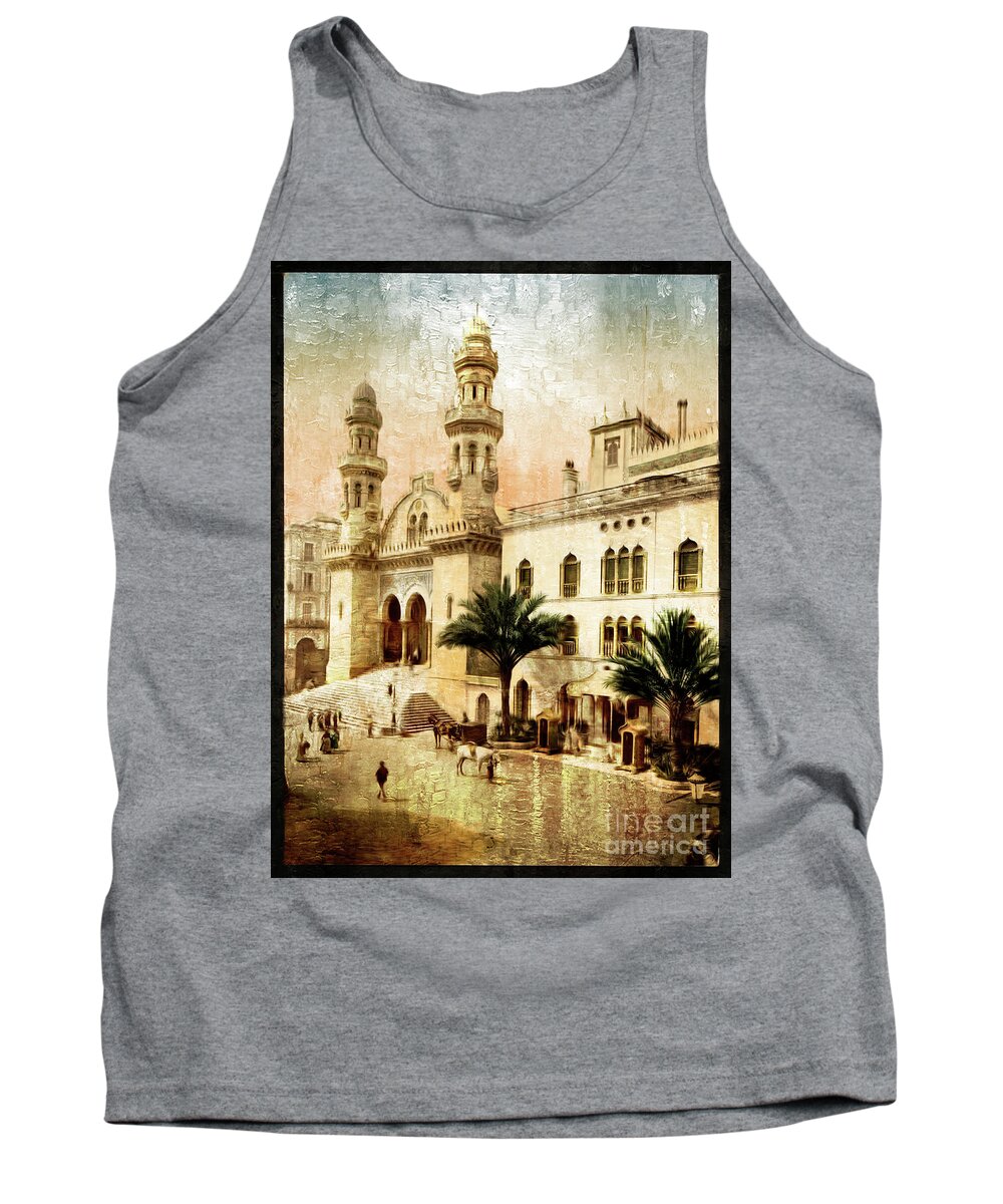Cathedral Tank Top featuring the photograph Cathedral in Algiers by Carlos Diaz