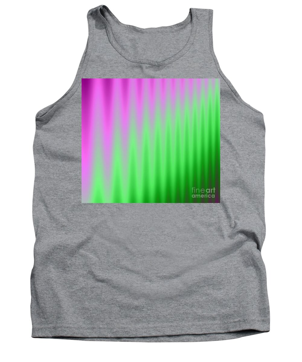 Cave Tank Top featuring the digital art Cavernous Color by Stan Reckard