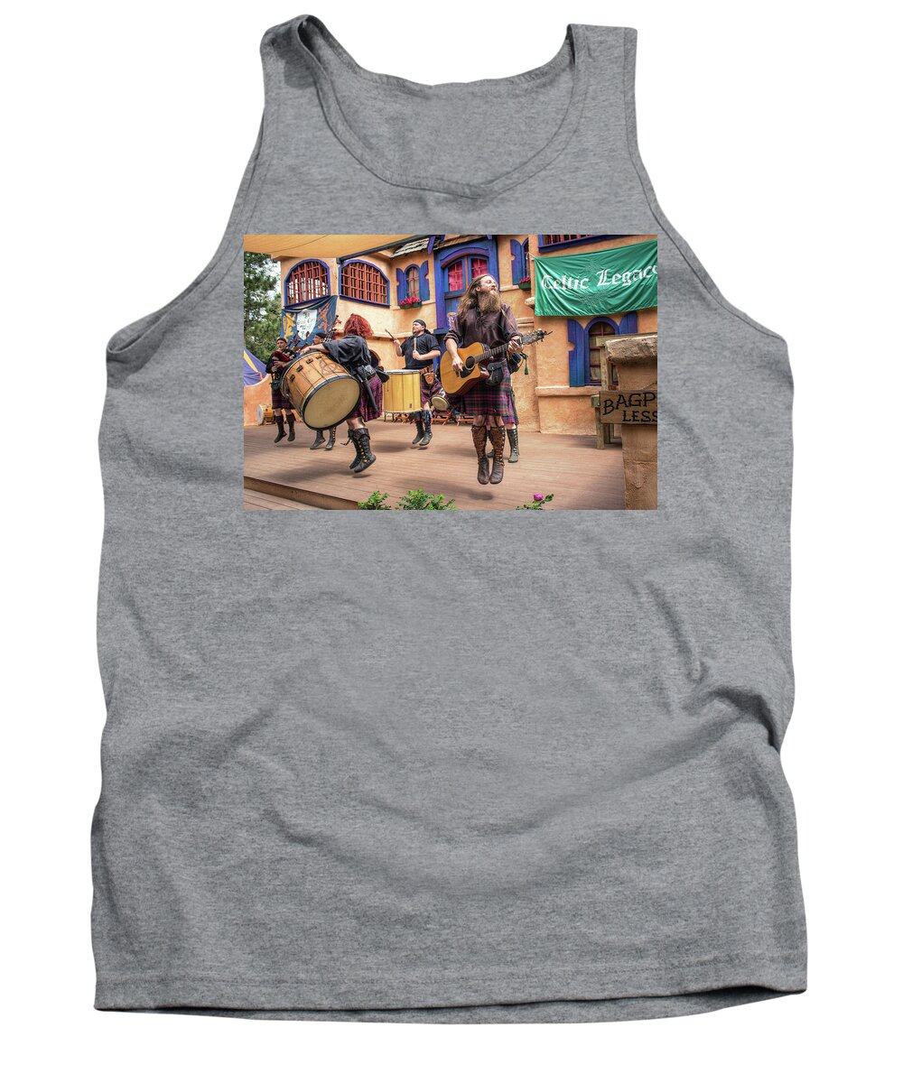 Celtic Tank Top featuring the photograph Celtic Legacy by Lorraine Baum