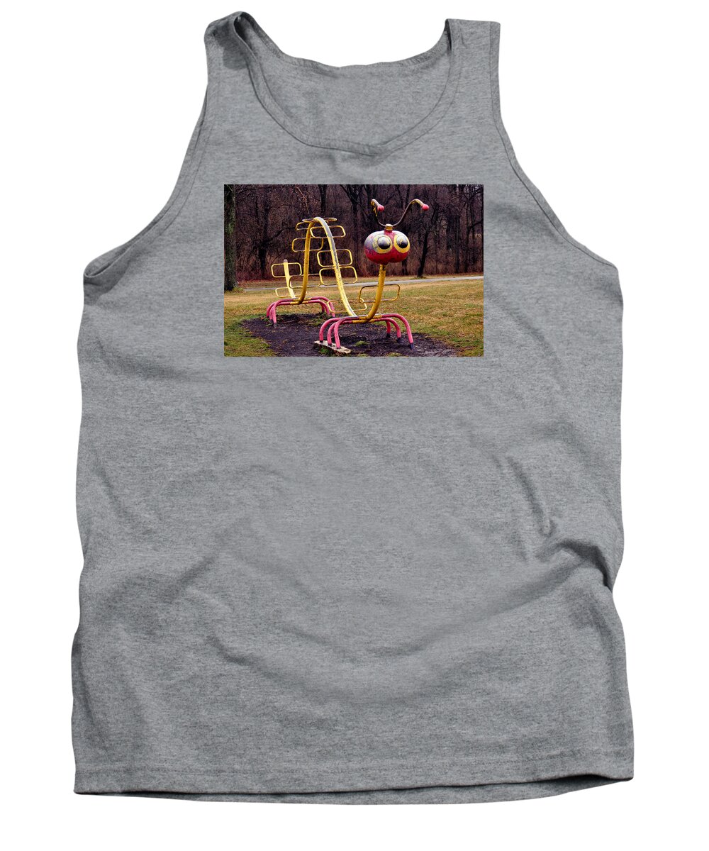 Old Park Tank Top featuring the photograph Centipede by David Kelso