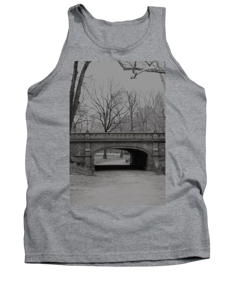 Park Tank Top featuring the photograph Central Park NYC by Henri Irizarri