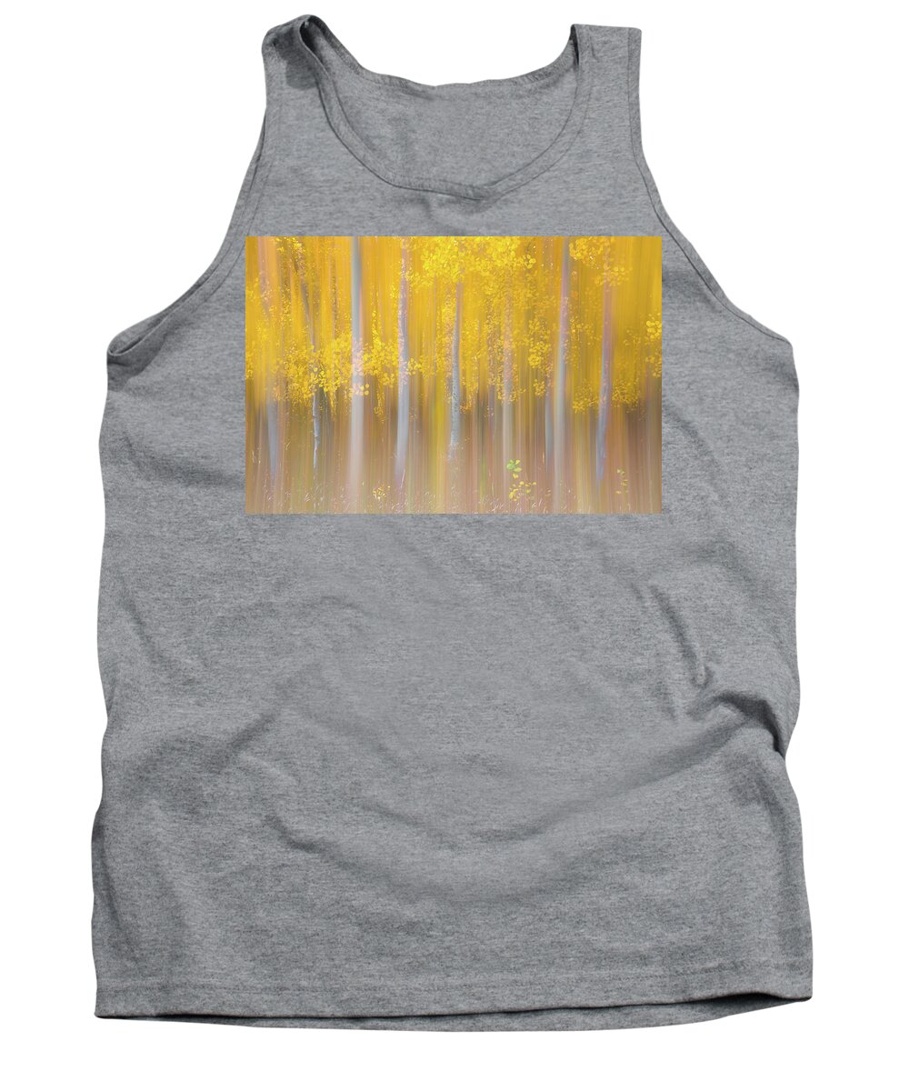 Aspen Tank Top featuring the photograph Changing Seasons by Darren White