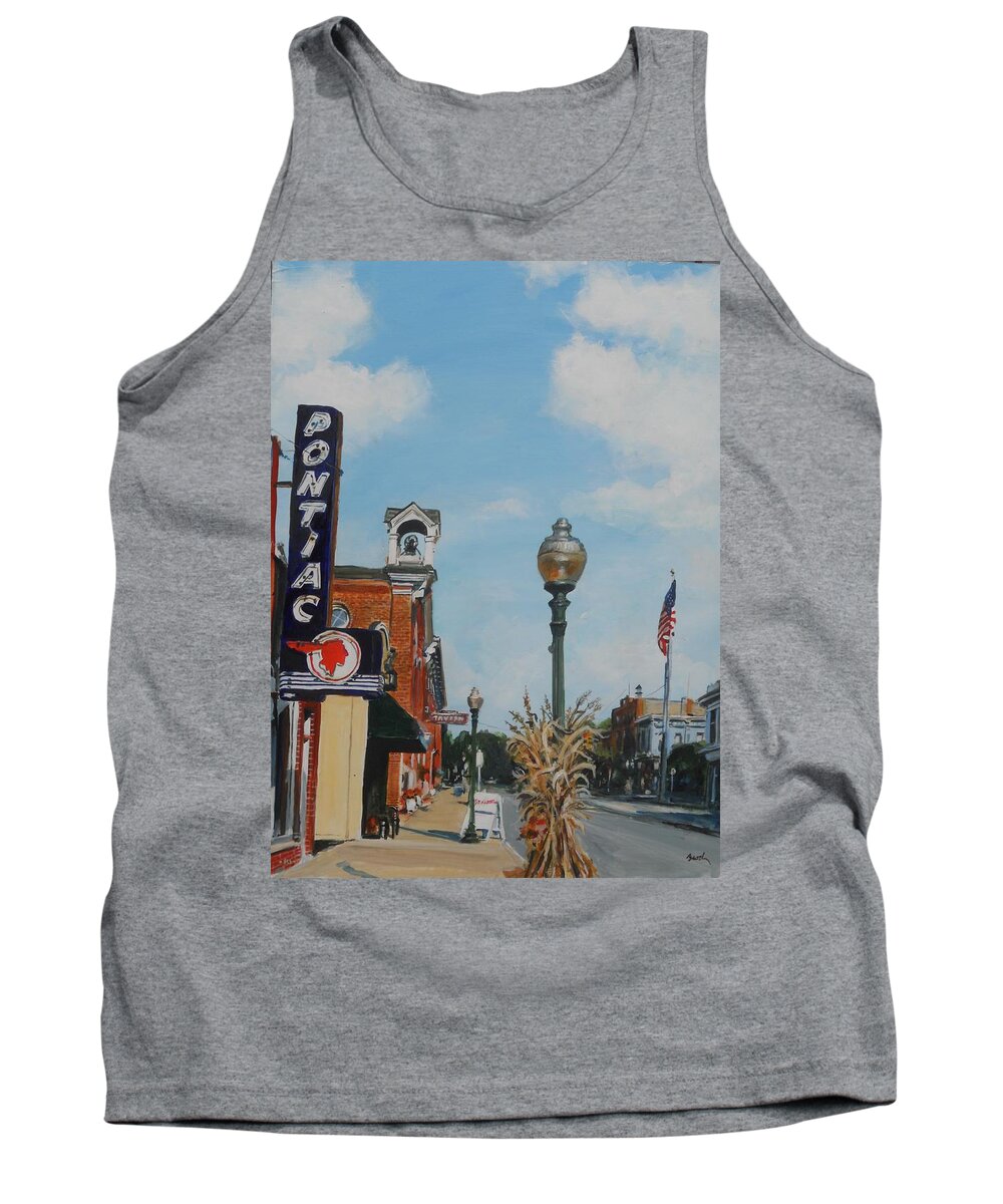Cityscape Tank Top featuring the painting Chelsea by William Brody