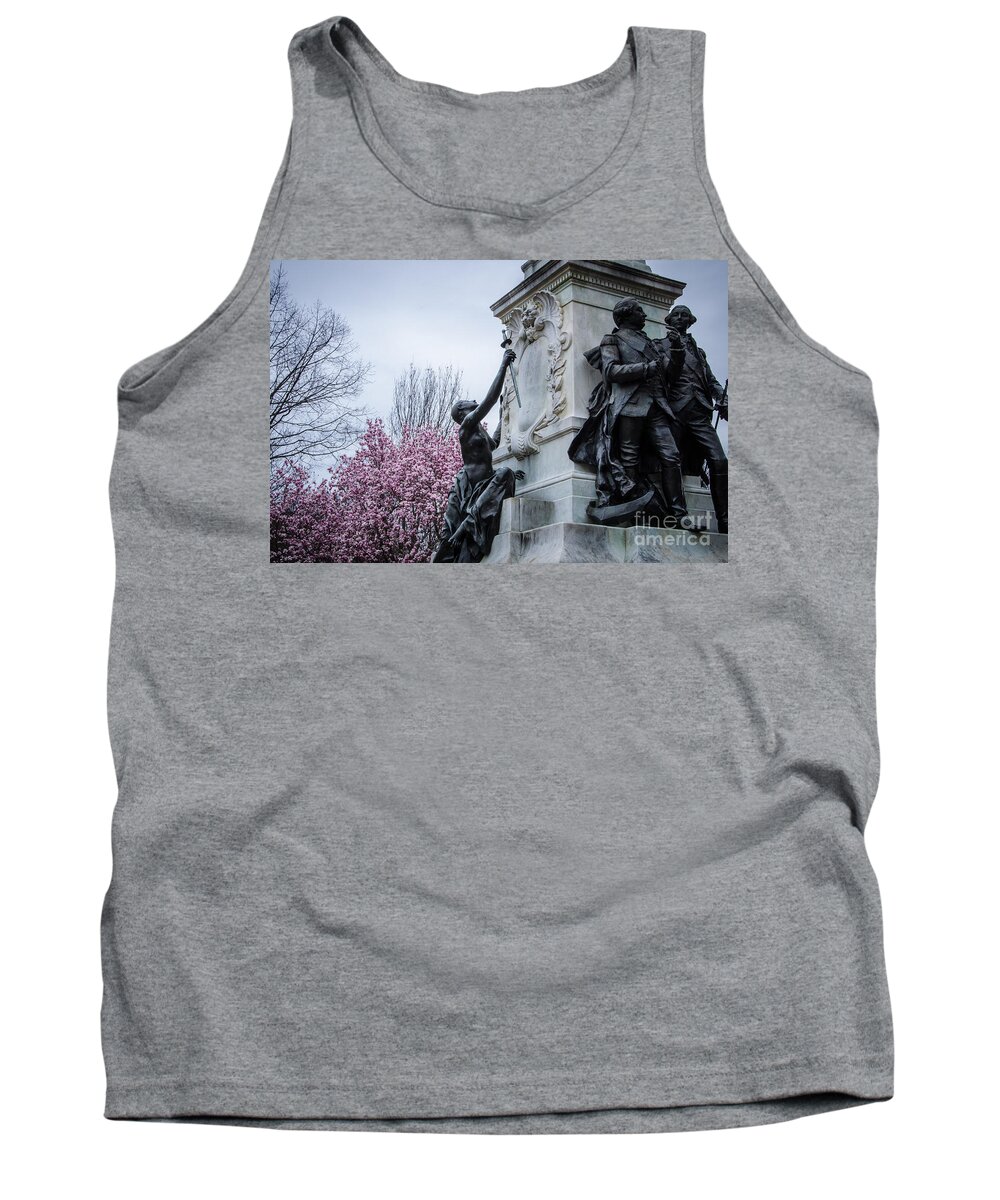 Cherry Tank Top featuring the photograph Lafayette Square by Jonas Luis