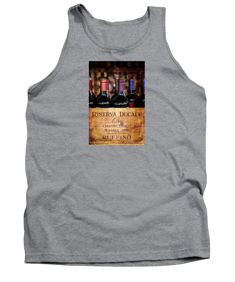Fine Art Photography Tank Top featuring the photograph Chianti by John Strong