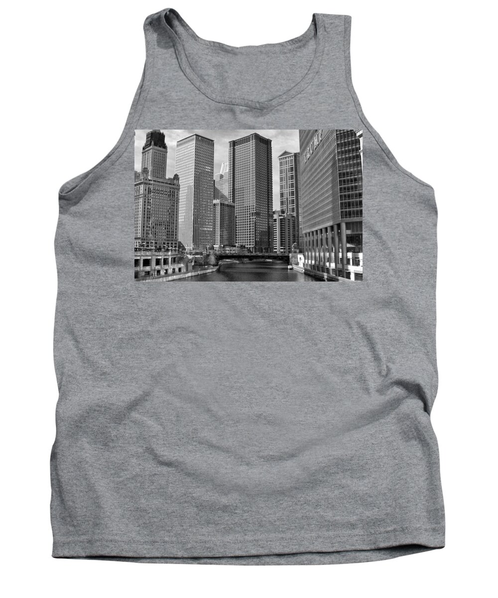 Chicago Tank Top featuring the photograph Chicago River by Jackson Pearson