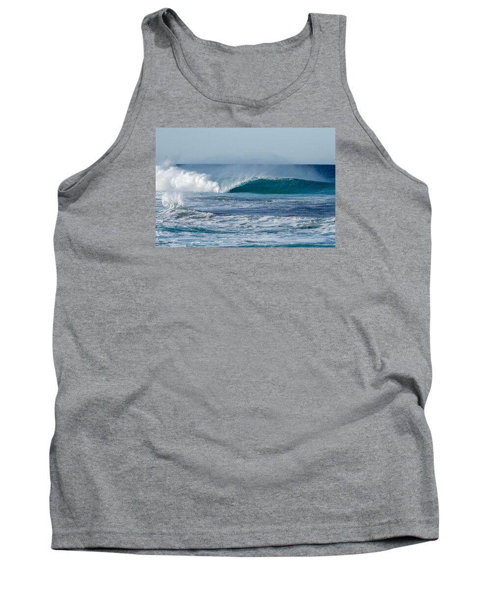 Surf Tank Top featuring the photograph Clean by Mik Rowlands