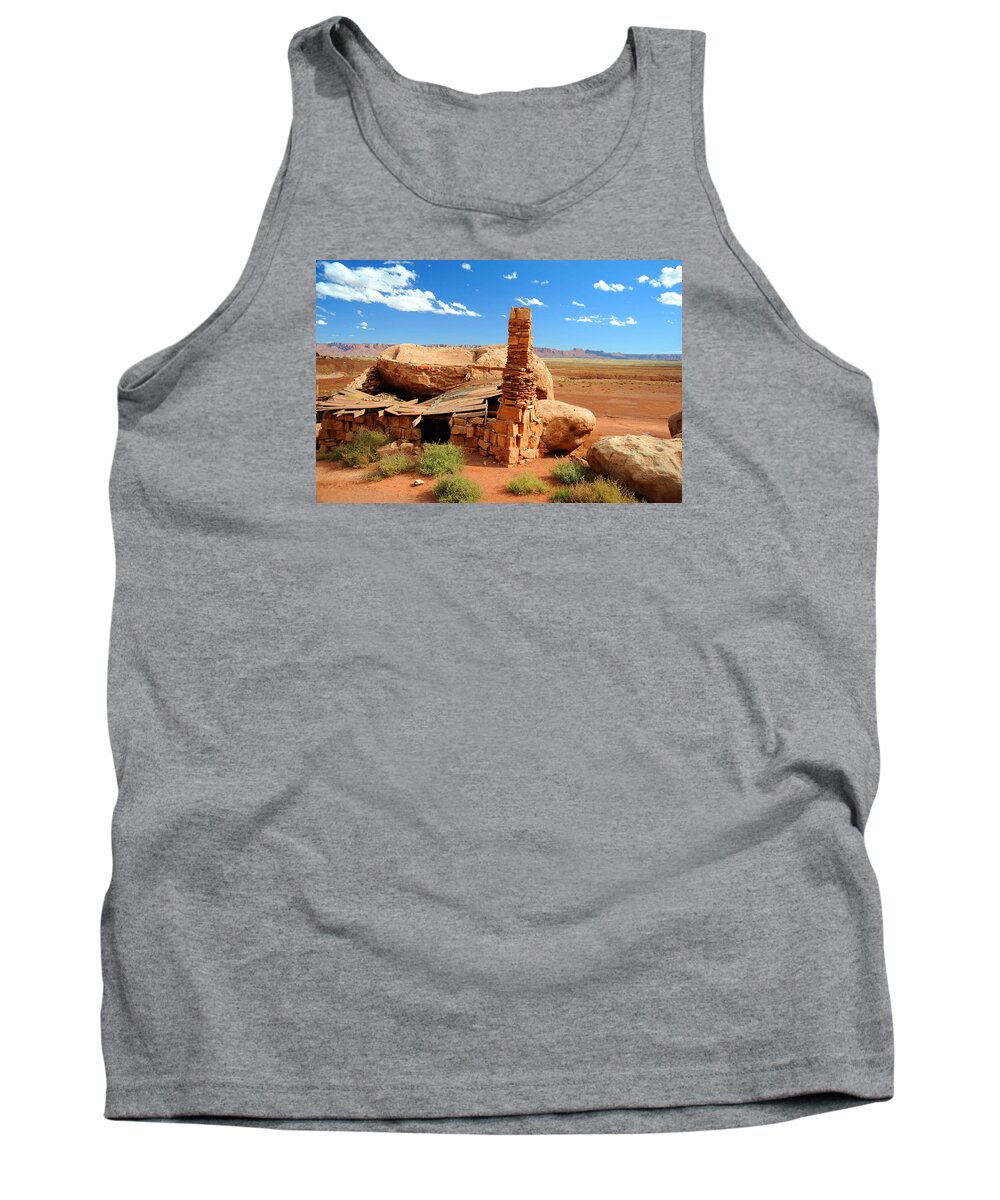 Photograph Tank Top featuring the photograph Cliff Dwellers by Richard Gehlbach