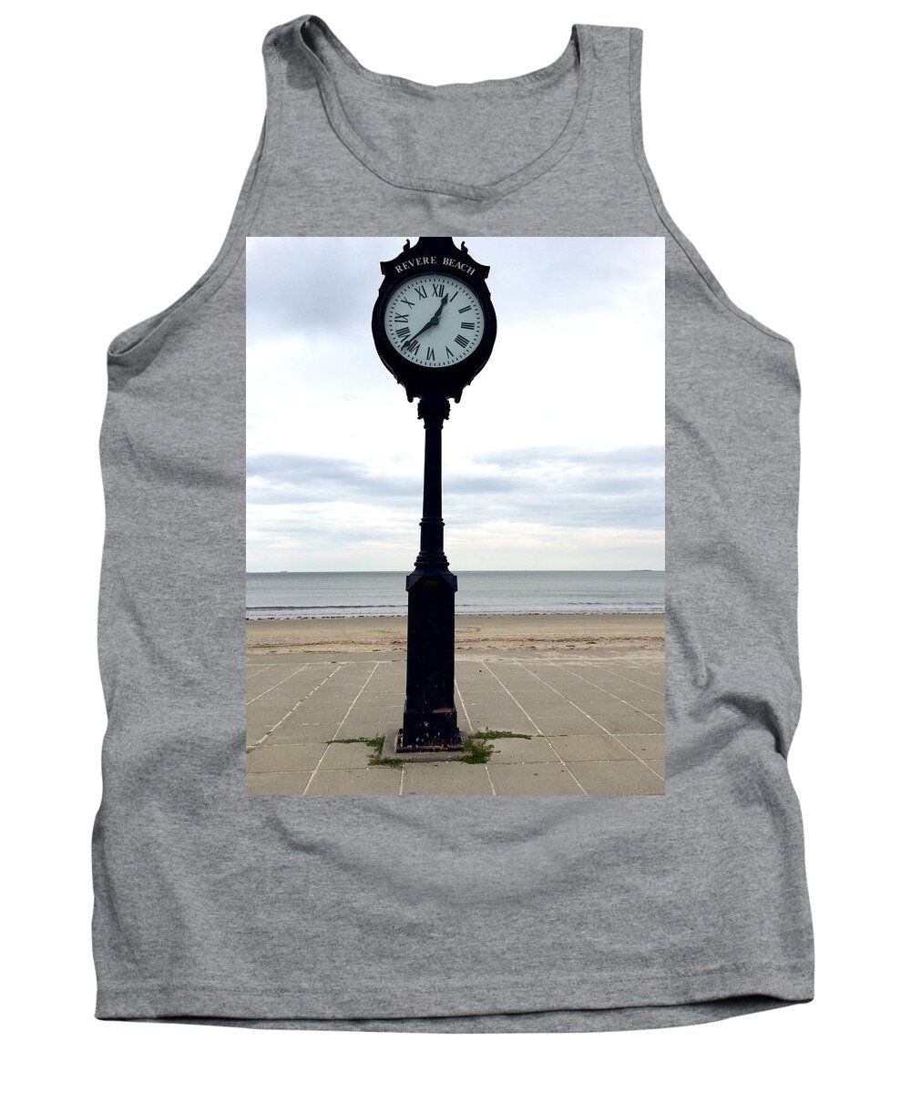 Time Tank Top featuring the photograph Clock 101 by Caroline Stella