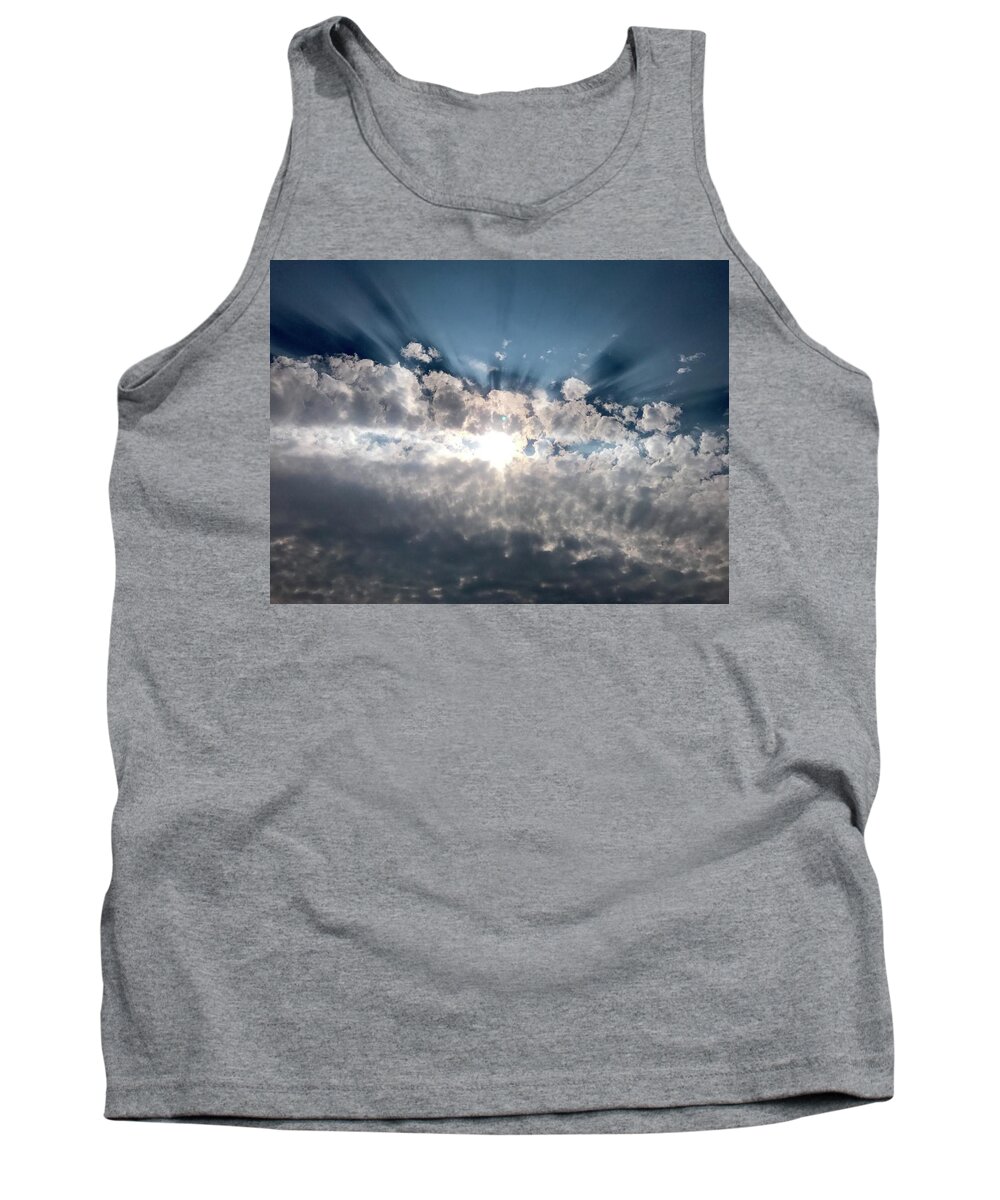 Clouds Tank Top featuring the photograph Clouds by Alex King