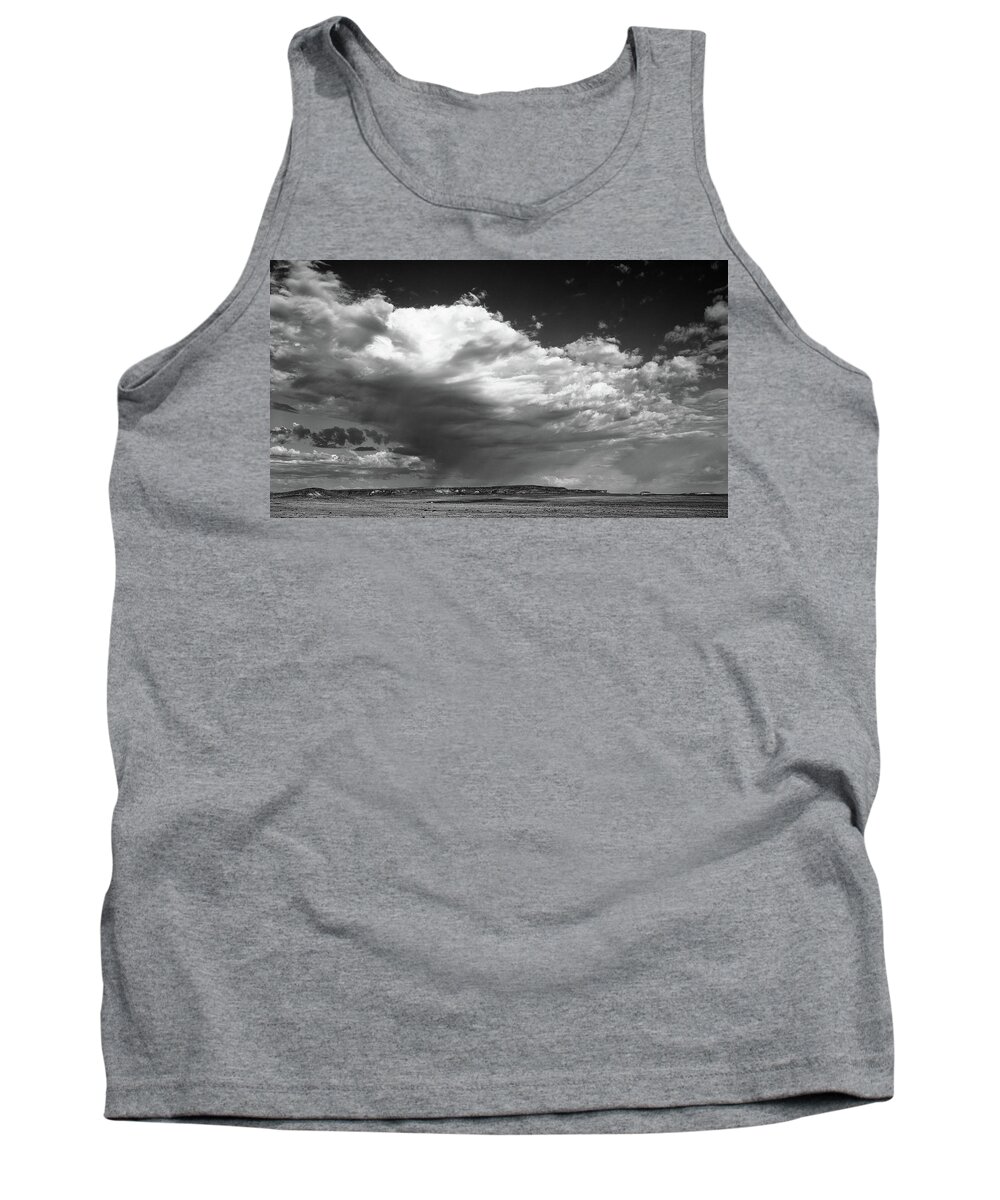 Clouds Tank Top featuring the photograph Clouds along Indian Route 13 by Monte Stevens