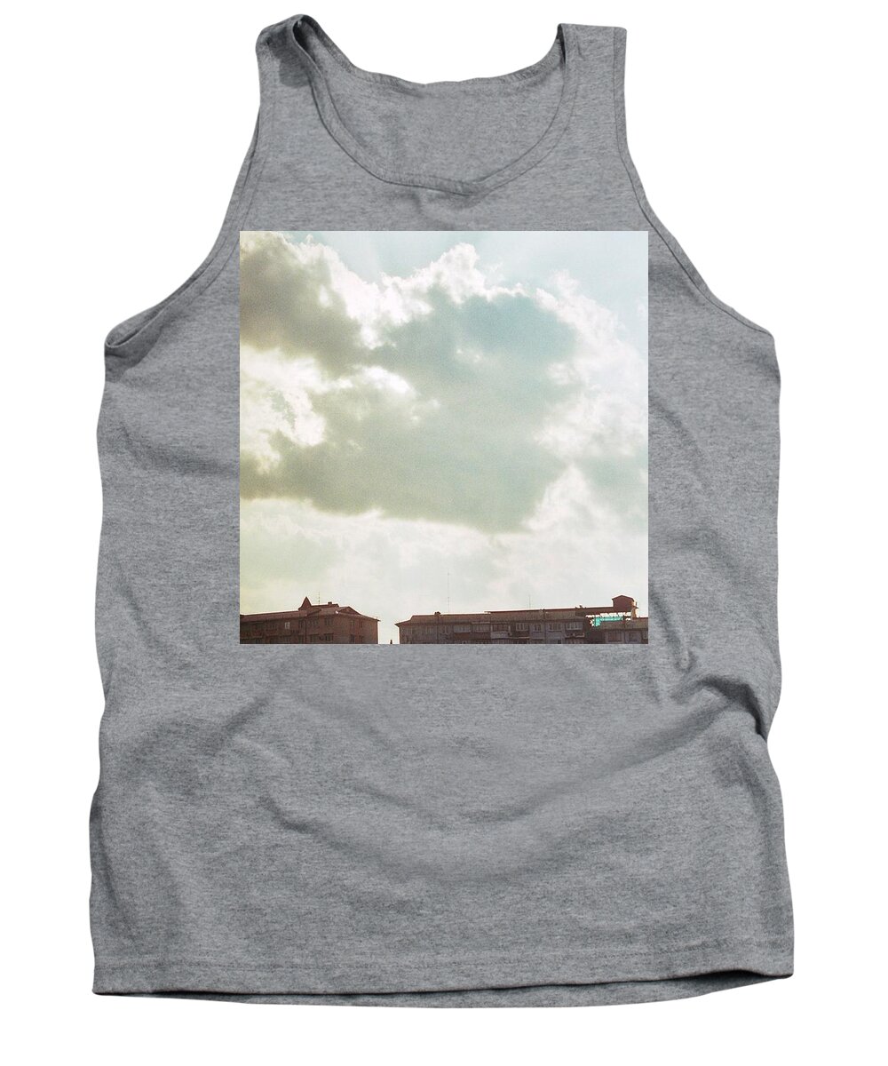 Clouds Tank Top featuring the photograph Clouds are amazing by Marina Martynova