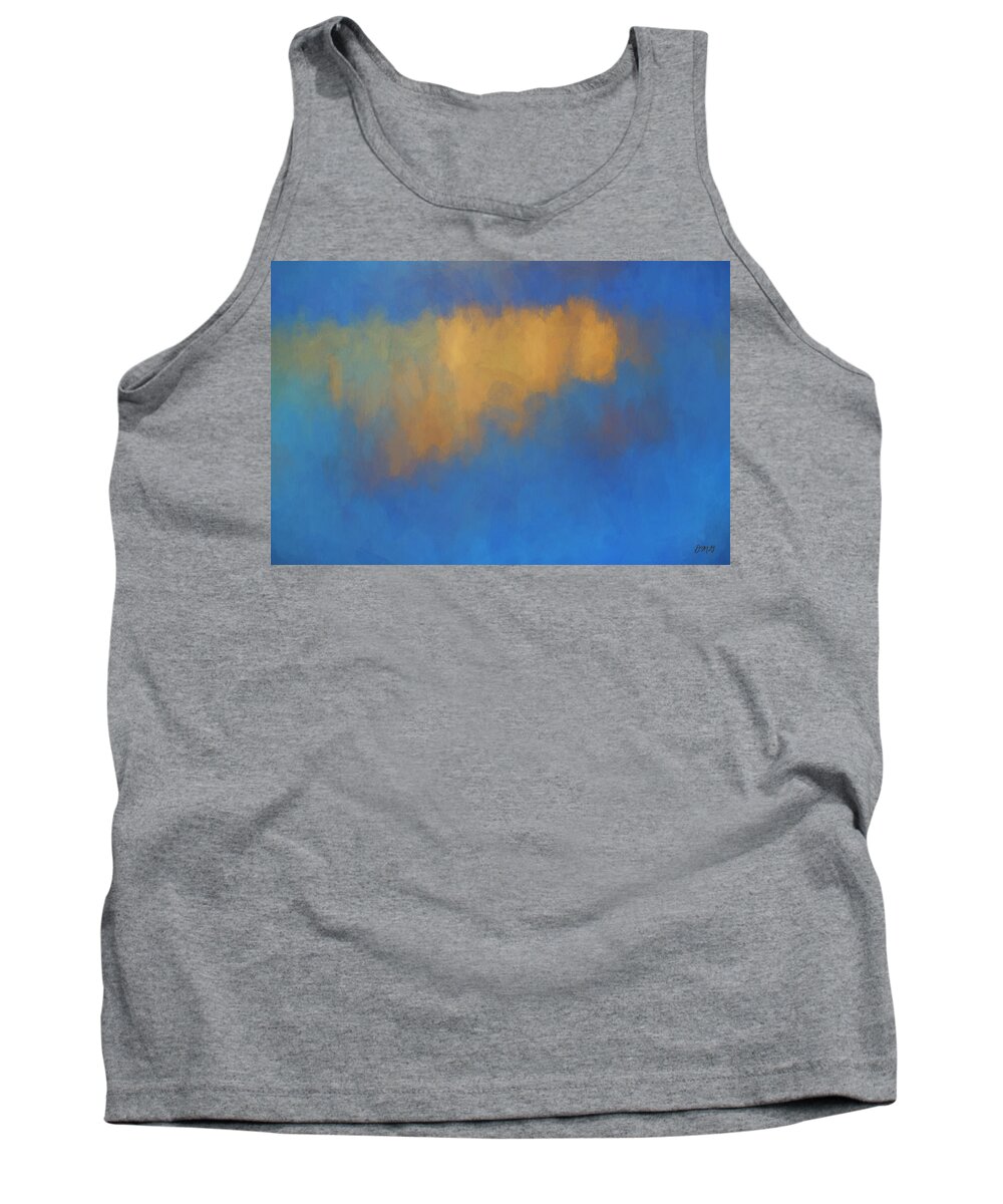 Abstract Tank Top featuring the digital art Color Abstraction LVI by David Gordon