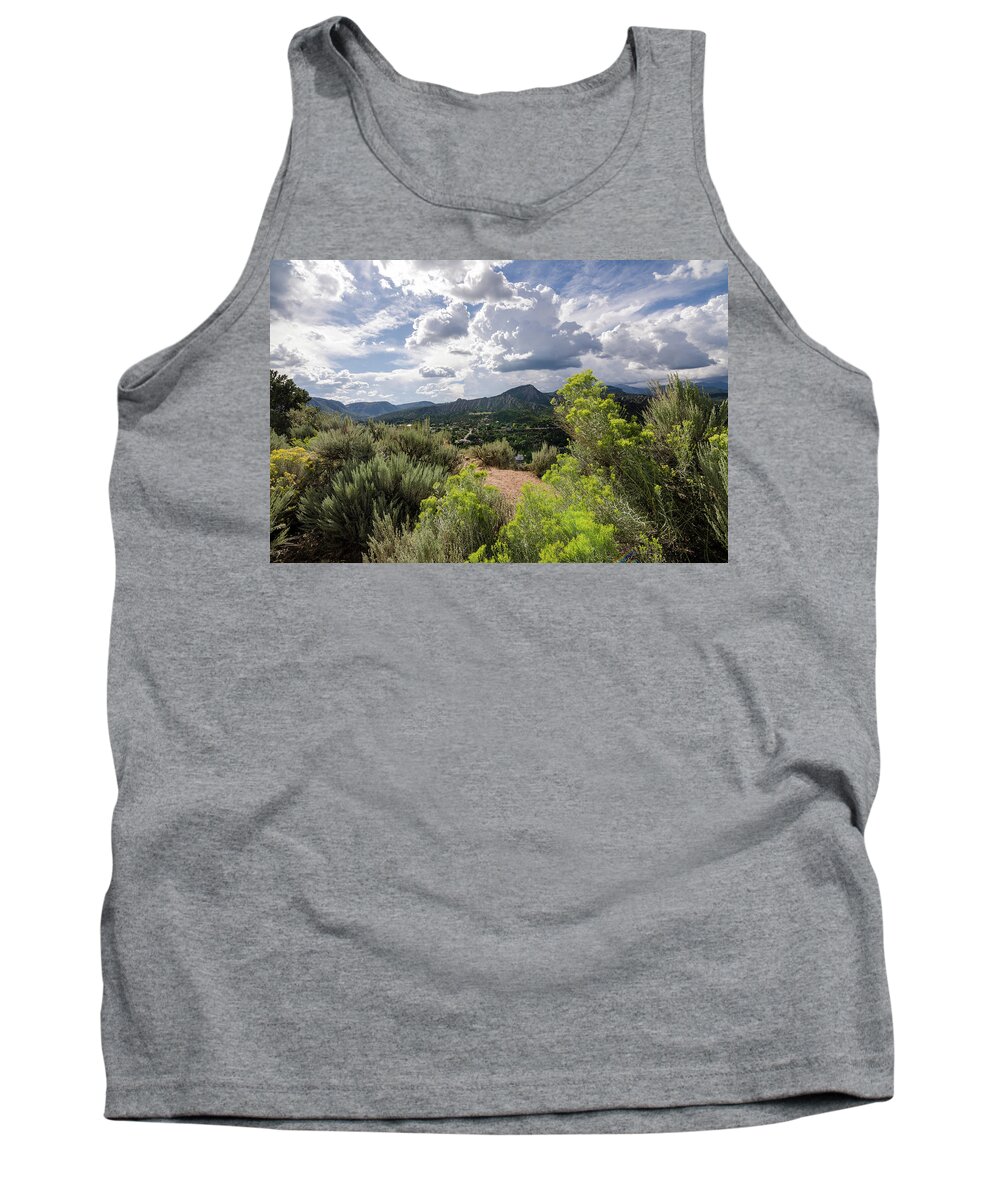 Durango Tank Top featuring the photograph Colorado Summer by Margaret Pitcher
