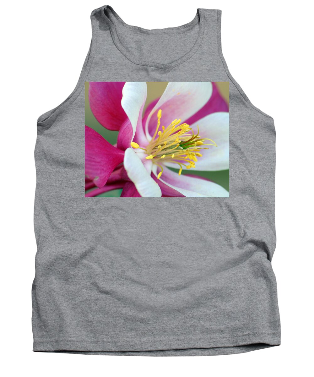 Columbine Tank Top featuring the photograph Columbine Flower 2 by Amy Fose