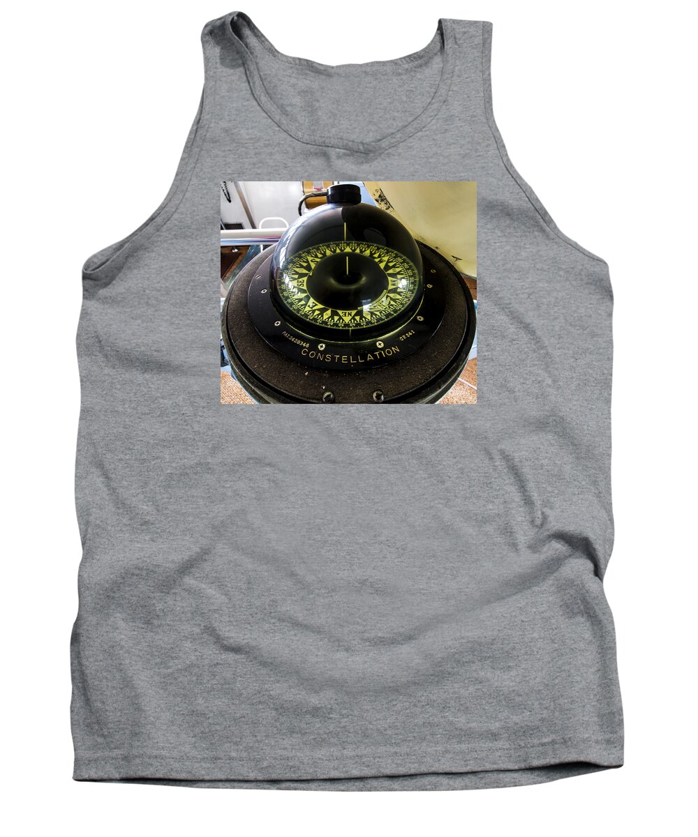 Compass Tank Top featuring the photograph Compass by Tyler Adams