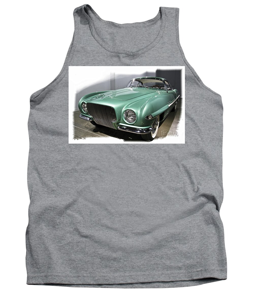 Concept Cars Tank Top featuring the photograph Concept Car 2 by Tom Griffithe