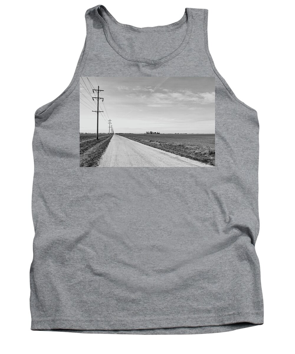 Rural Tank Top featuring the photograph Country Roads by Holly Ross
