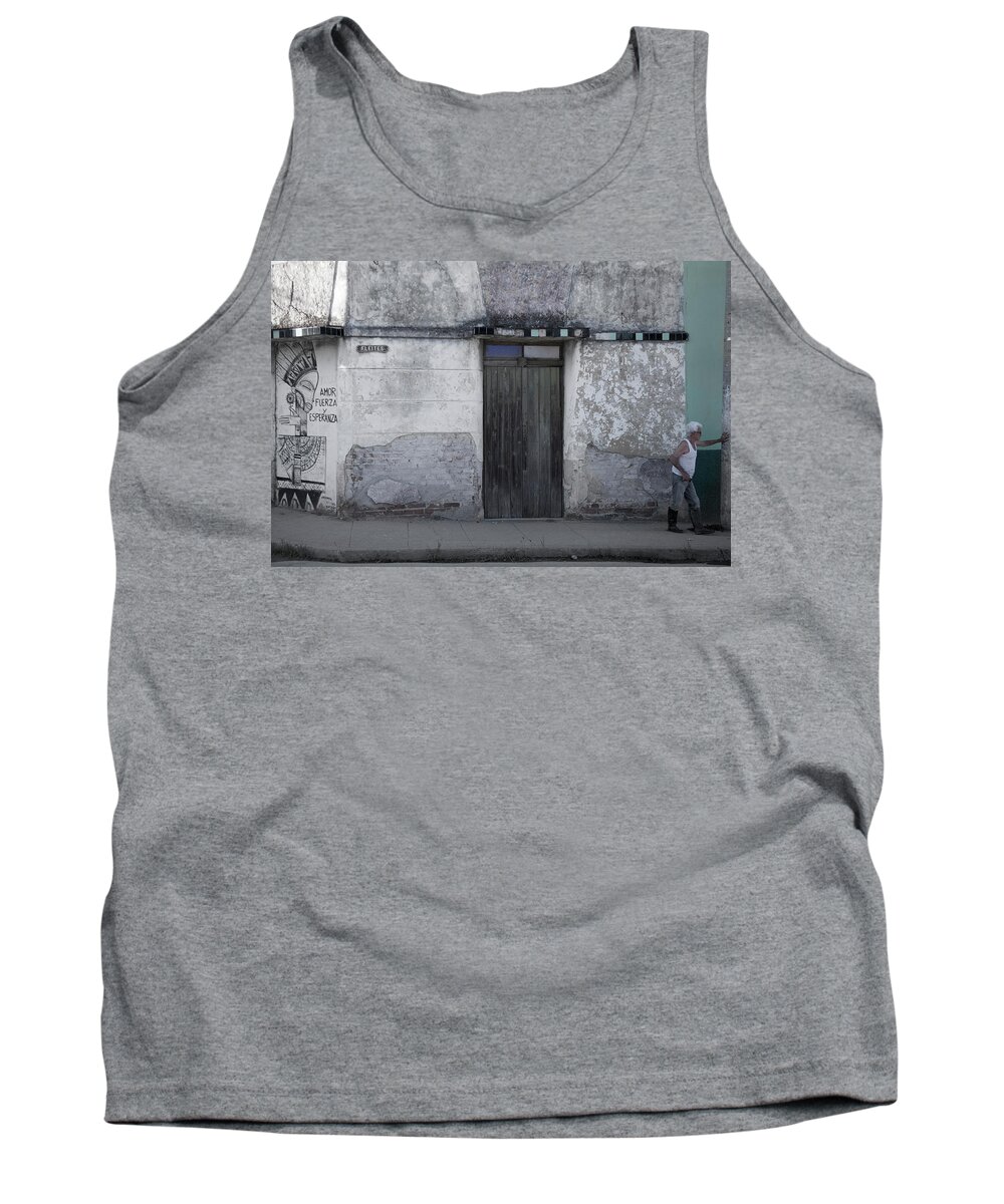 Cuba Tank Top featuring the photograph Cuban Life #2 by David Chasey