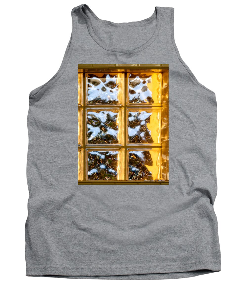 Christopher Holmes Photography Tank Top featuring the photograph Cubed Sunset by Christopher Holmes