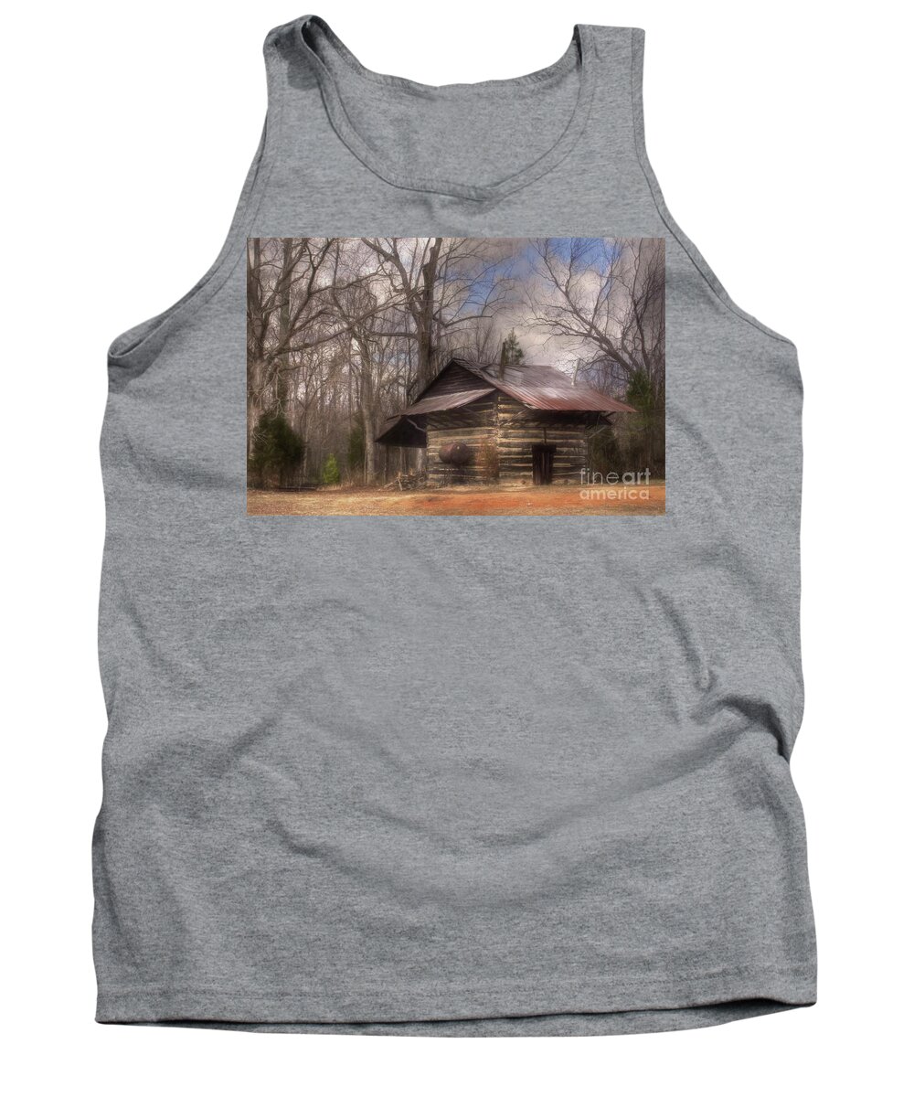 Tobacco Barn Tank Top featuring the photograph Curing Time by Benanne Stiens
