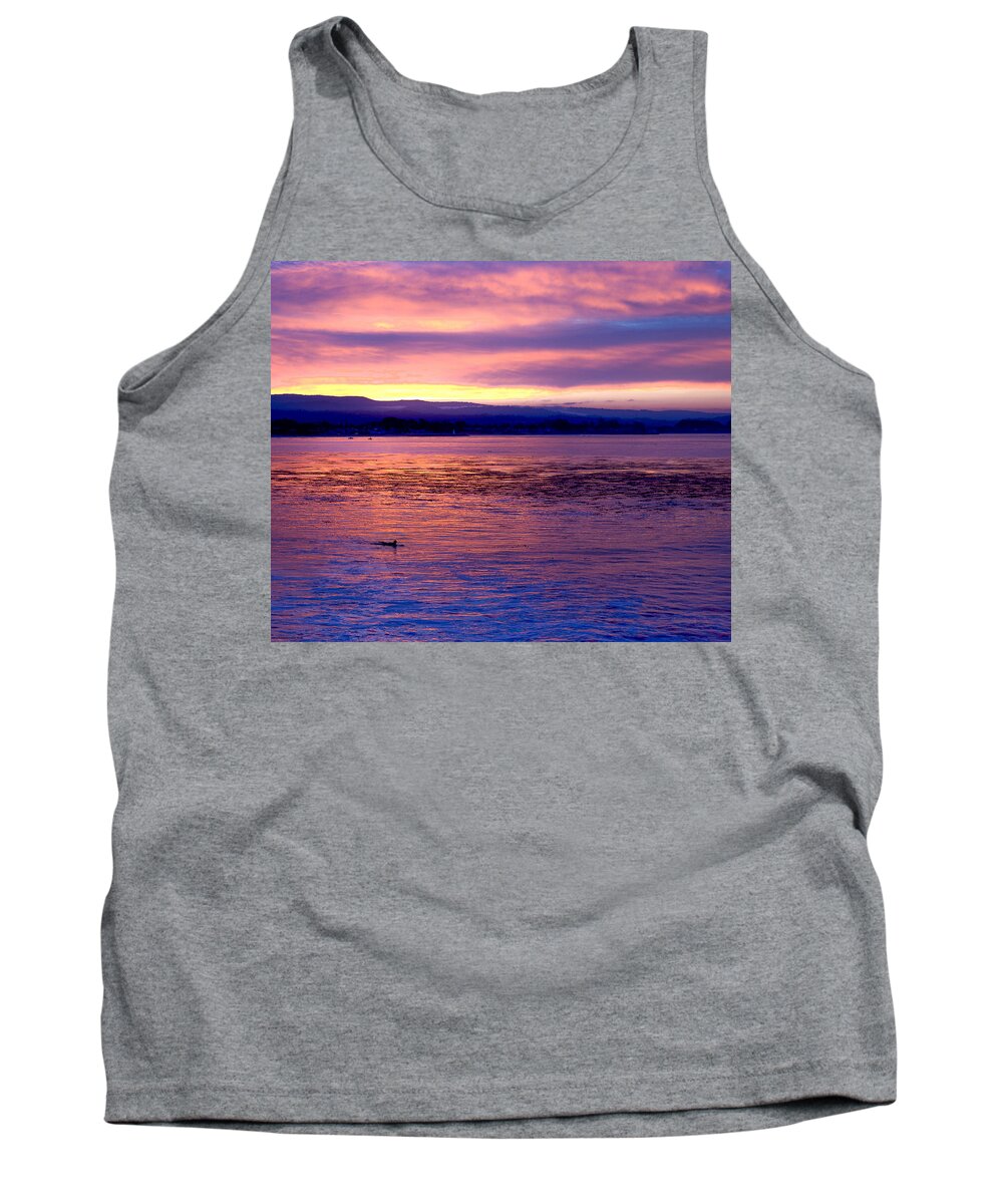 Sunrise Tank Top featuring the photograph Dawn Patrol by Lora Lee Chapman