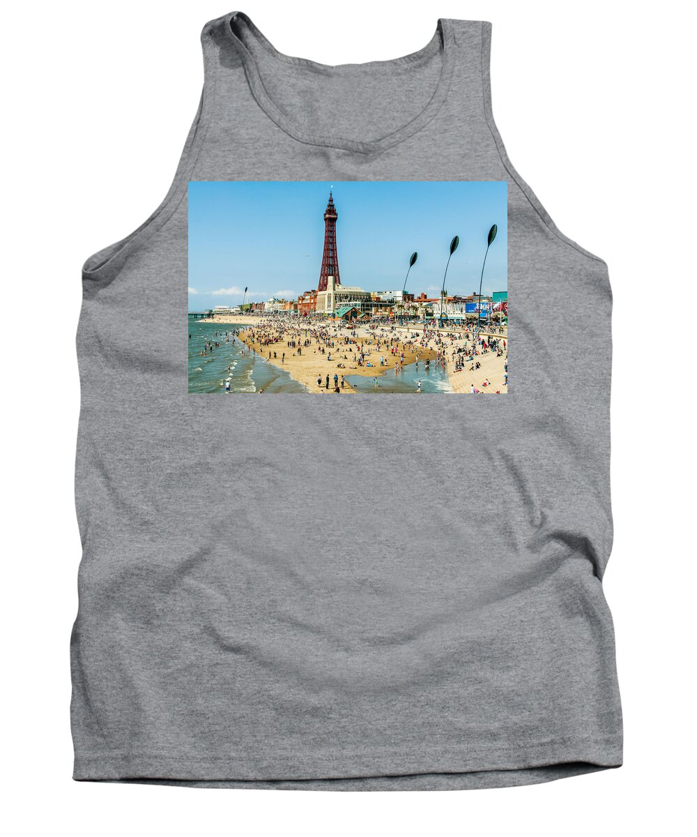Beach Tank Top featuring the photograph Day Trippers by Nick Barkworth