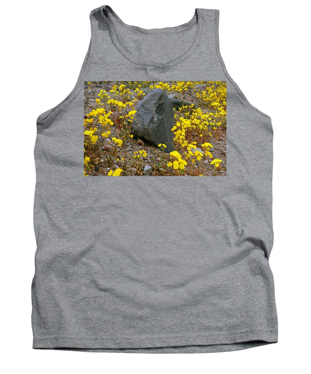 Superbloom 2016 Tank Top featuring the photograph Death Valley Superbloom 406 by Daniel Woodrum