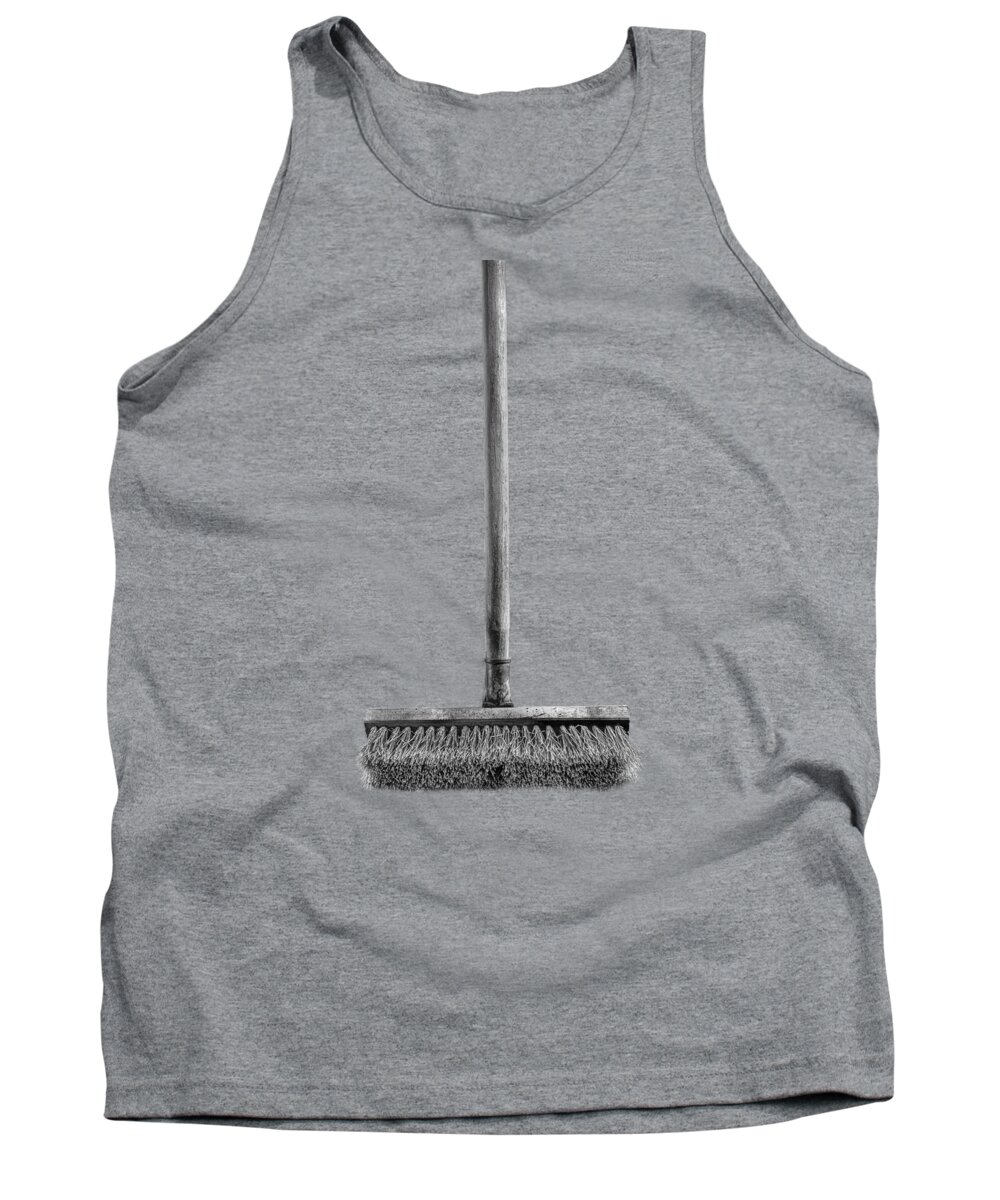 Background Tank Top featuring the photograph Deck Scrub Brush by YoPedro