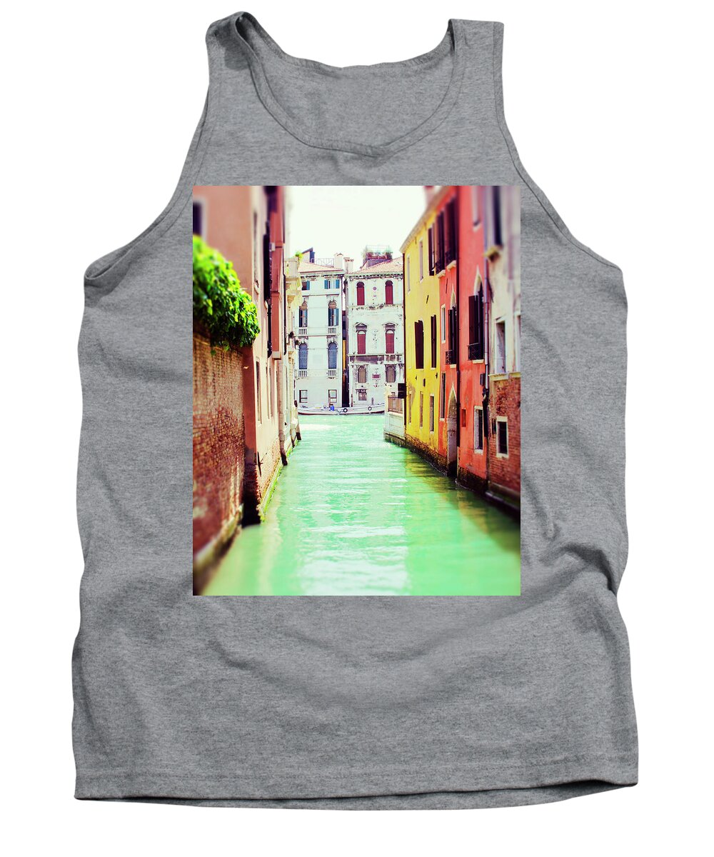 Venice Tank Top featuring the photograph Delightfully Lost by Studio Yuki