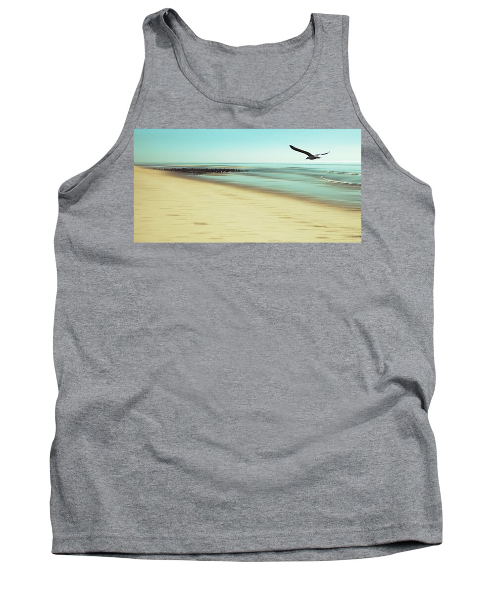 Seagull Tank Top featuring the photograph Desire by Hannes Cmarits