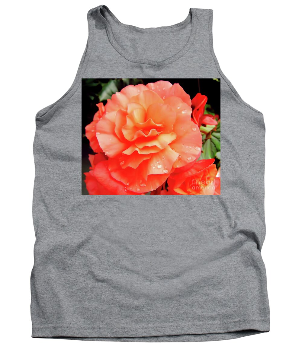 Roses Tank Top featuring the photograph Dew Kissed by D Hackett