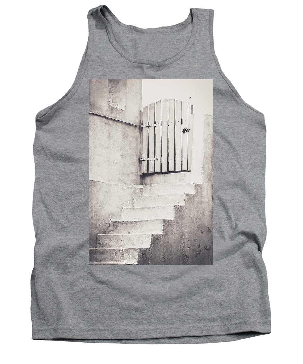  Tank Top featuring the photograph Door to nowhere. by Usha Peddamatham